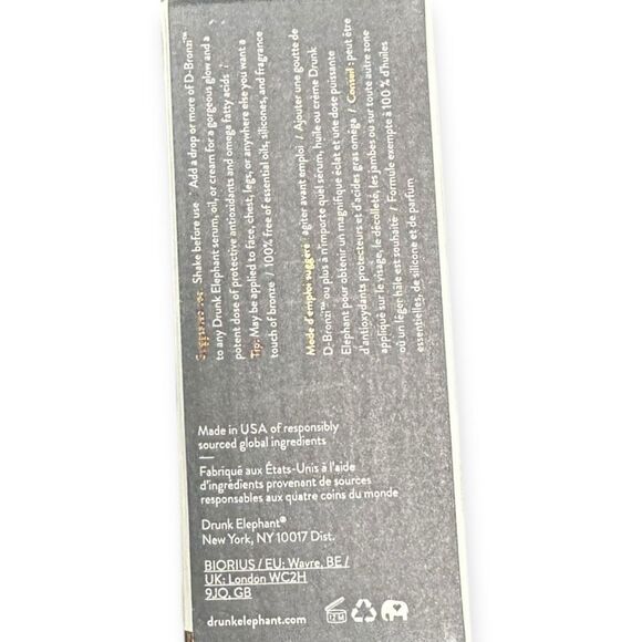 DRUNK ELEPHANT D-Bronzi Anti-Pollution Sunshine Drops 30ml + Lala Retro Sample - Picture 4 of 4